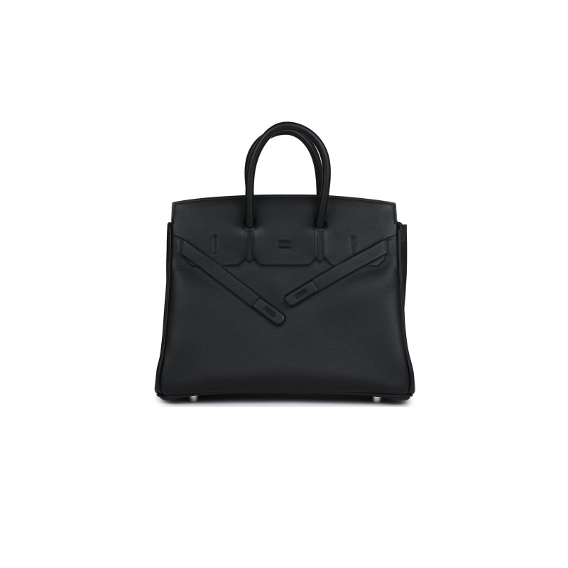 HERMES MASTER BIRKIN 25 SHADOW BLACK BAG 276375 (25*20*13cm)