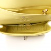 CHANEL CAVIAR QUILTED SMALL DOUBLE COVER YELLOW (23*14.5*6cm)