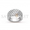 VAN CLEEF ARPELS PERLÉE DIAMONDS RING, 5 ROWS VCARP7UV00