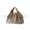 CHANEL 25C SUEDE POCKET HOBO BAG (30*26*14cm) 