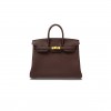 HERMES MASTER BIRKIN 25 CHOCOLATE BAG BK250GTGGP (25*20*13cm)