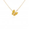 VAN CLEEF ARPELS TWO BUTTERFLY PENDANT VCARO3M300 VAN CLEEF ARPELS TWO BUTTERFLY PENDANT VCARO3M300