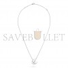 VAN CLEEF ARPELS TWO BUTTERFLY PENDANT VCARO8F100