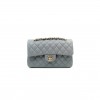 CHANEL CLASSIC SMALL FLAP GREY CAVIAR LIGHT GOLD HARDWARE A37586 (23*14.5*6cm)