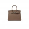 HERMES MASTER BIRKIN 30 ELEPHANT GREY HANDBAG BK3018TGSS (30*23*15cm)