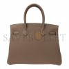 HERMES MASTER BIRKIN 30 ELEPHANT GREY HANDBAG BK3018TGSS (30*23*15cm)