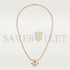 CARTIER GRAIN YELLOW GOLD DE CAFÉ NECKLACE B7224964