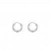 CARTIER LOVE 18K WHITE GOLD, DIAMOND EARRING, PAVED WITH DIAMONDS B8301424