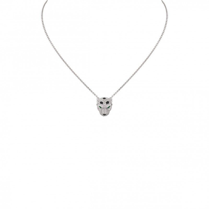 CARTIER PANTHÈRE WHITE GOLD DE CARTIER NECKLACE N7424341