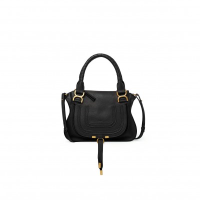 CHLOÉ SMALL MARCIE BAG IN GRAINED LEATHER CHC22AS628I31001 (30*23*10cm)
