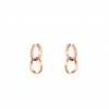 CARTIER LOVE ROSE GOLD EARRINGS, TRANSFORMABLE, SEMI-PAVED N8515240