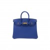 HERMES MASTER BIRKIN 30 TOGO LEATHER ELECTRIC BLUE GOLD BUCKLE BK257TTGGP (30*23*15cm)