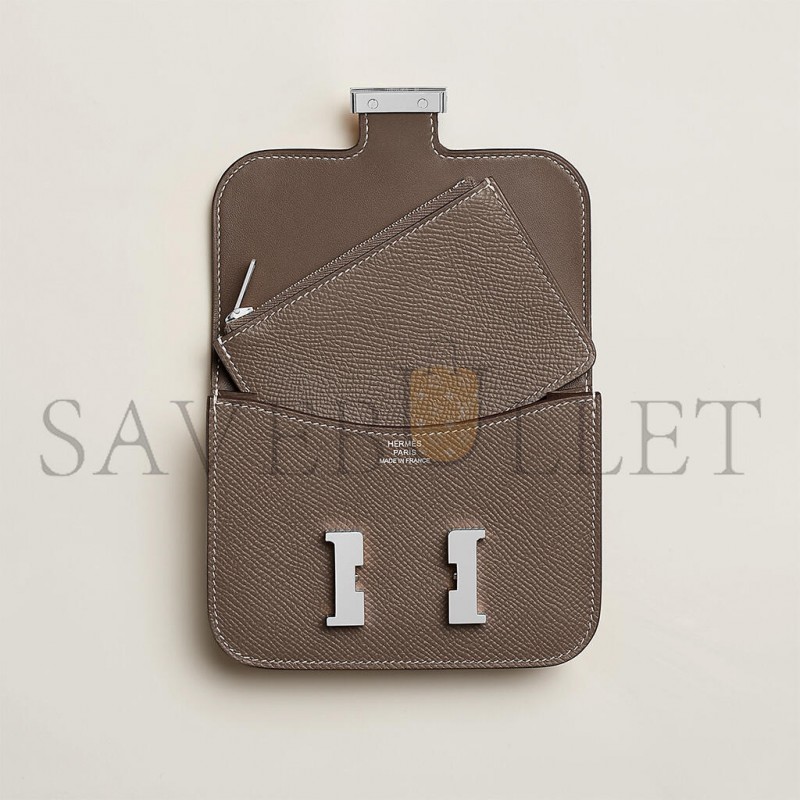 HERMES CONSTANCE SLIM WALLET H082060CK18 (12.4*10.2*3cm)