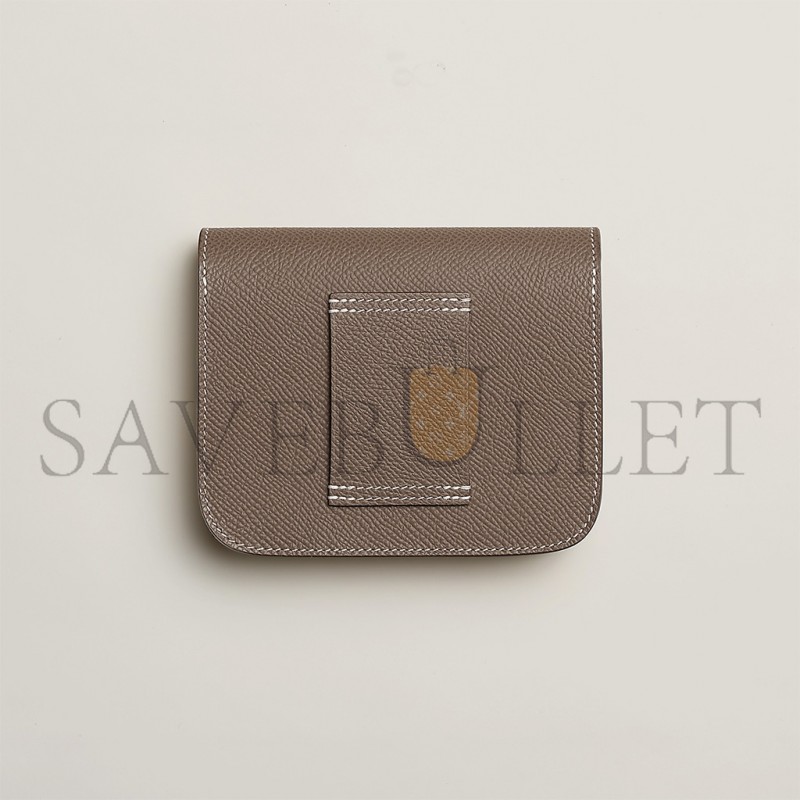 HERMES CONSTANCE SLIM WALLET H082060CK18 (12.4*10.2*3cm)