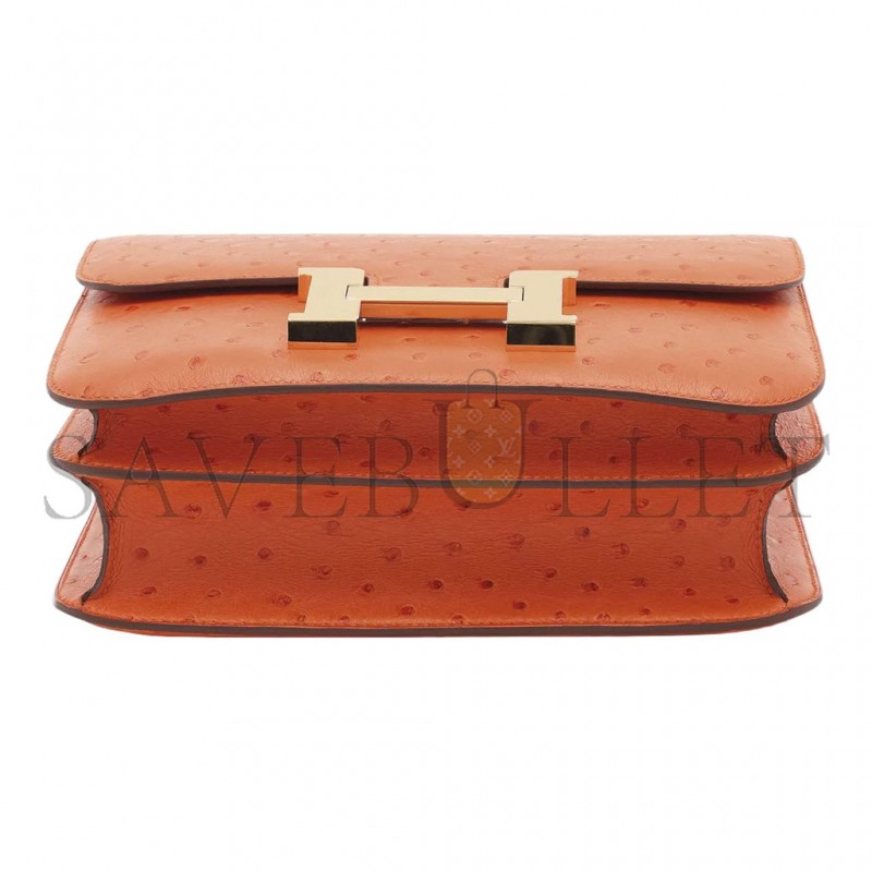 HERMES MASTER CONSTANCE 18 TANGERINE H083987CC5K(19*15*4cm)