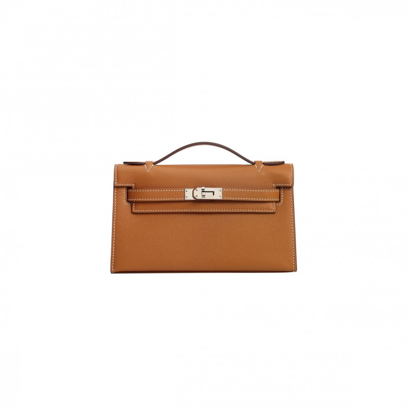 HERMES MASTER MINI KELLY EPSOM CK37 GOLD (22*14*7cm) 