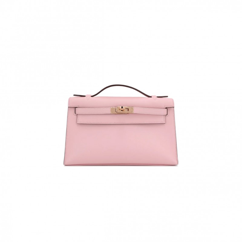 HERMES MINI KELLY GENERATION SWIFT MILKSHAKE POWDER (22*14*7cm) 
