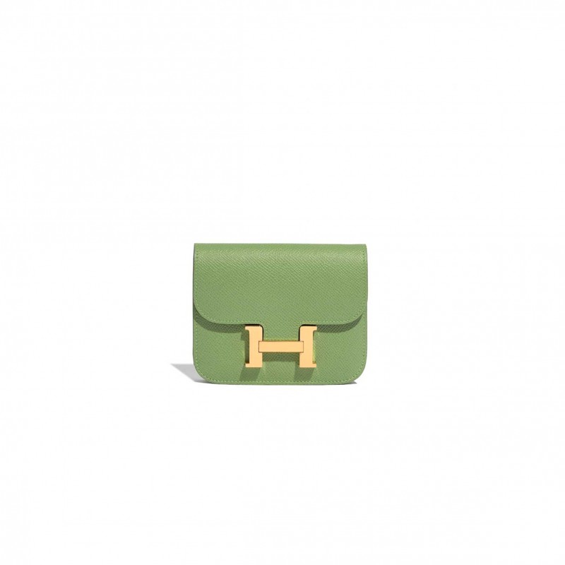 HERMES MASTER CONSTANCE SLIM WALLET EPSOM H082060CC3I(12.4*10.2*3cm)