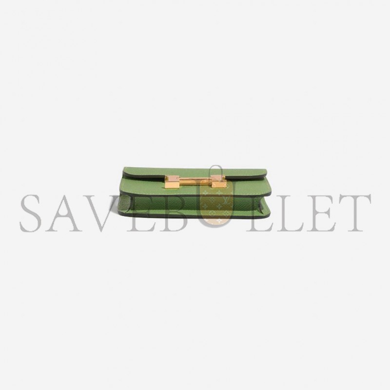 HERMES MASTER CONSTANCE SLIM WALLET EPSOM H082060CC3I(12.4*10.2*3cm)