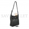 BALENCIAGA BEL AIR SMALL HOBO BAG BLACK SMOOTH CALFSKIN 8110182ABAV1000 (26.9*25.9*9.9cm)