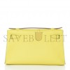 HERMÈS SWIFT KELLY POCHETTE CLUTCH YELLOW (22*14*7cm) 