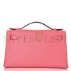 HERMÈS MASTER SWIFT KELLY POCHETTE CLUTCH ROSE AZALEE (22*14*7cm) 