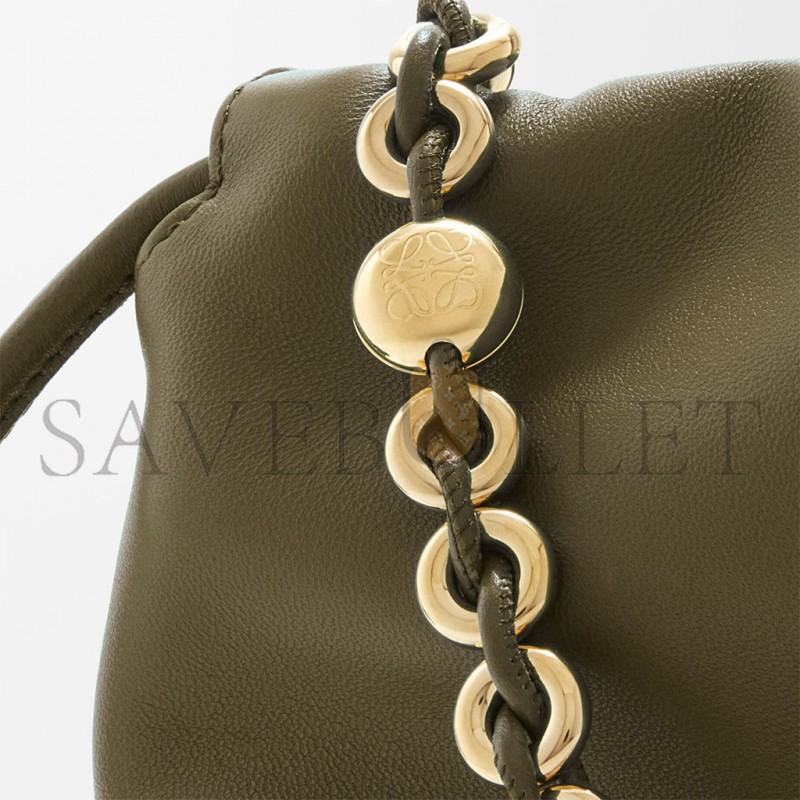 LOEWE MEDIUM FLAMENCO PURSE IN MELLOW NAPPA LAMBSKIN 0011091576 (30*20*10.5cm)