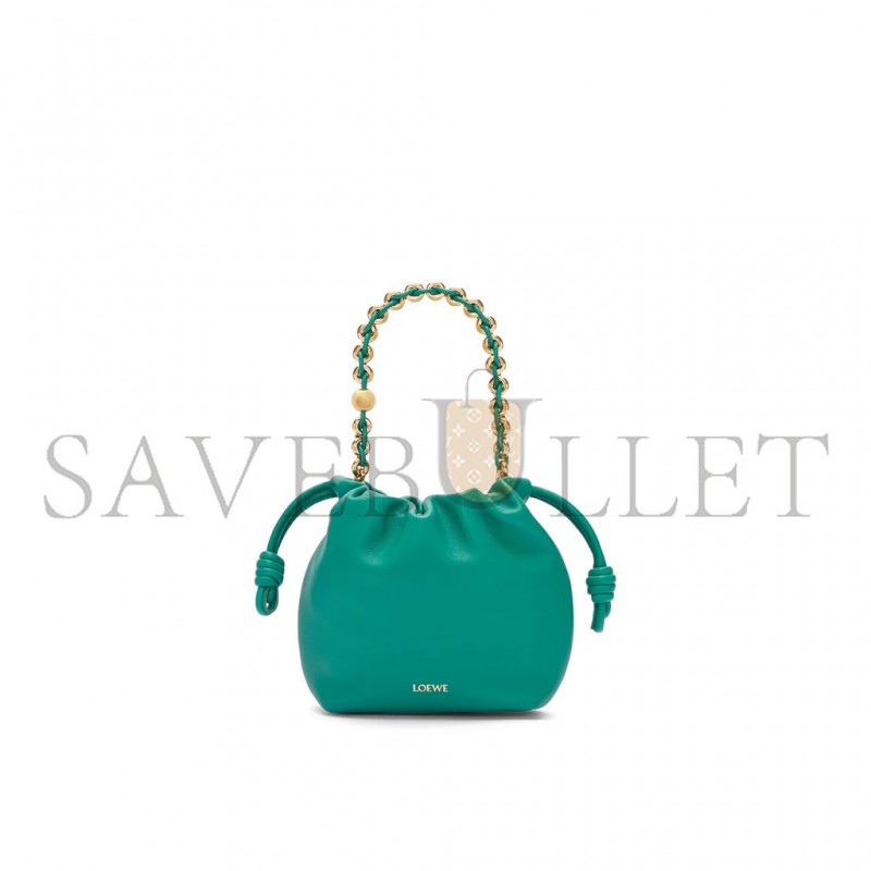 LOEWE MINI FLAMENCO PURSE BAG IN MELLOW NAPPA LAMBSKIN A914CBPX03-7831 (23*17*5.5cm)