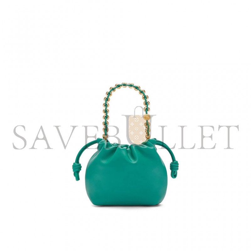 LOEWE MINI FLAMENCO PURSE BAG IN MELLOW NAPPA LAMBSKIN A914CBPX03-7831 (23*17*5.5cm)