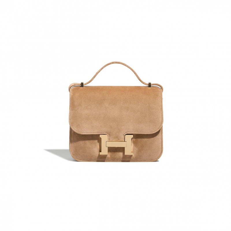 HERMES MASTER CONSTANCE MINI 18 OCRE H061793CC3H(19*15*4cm)