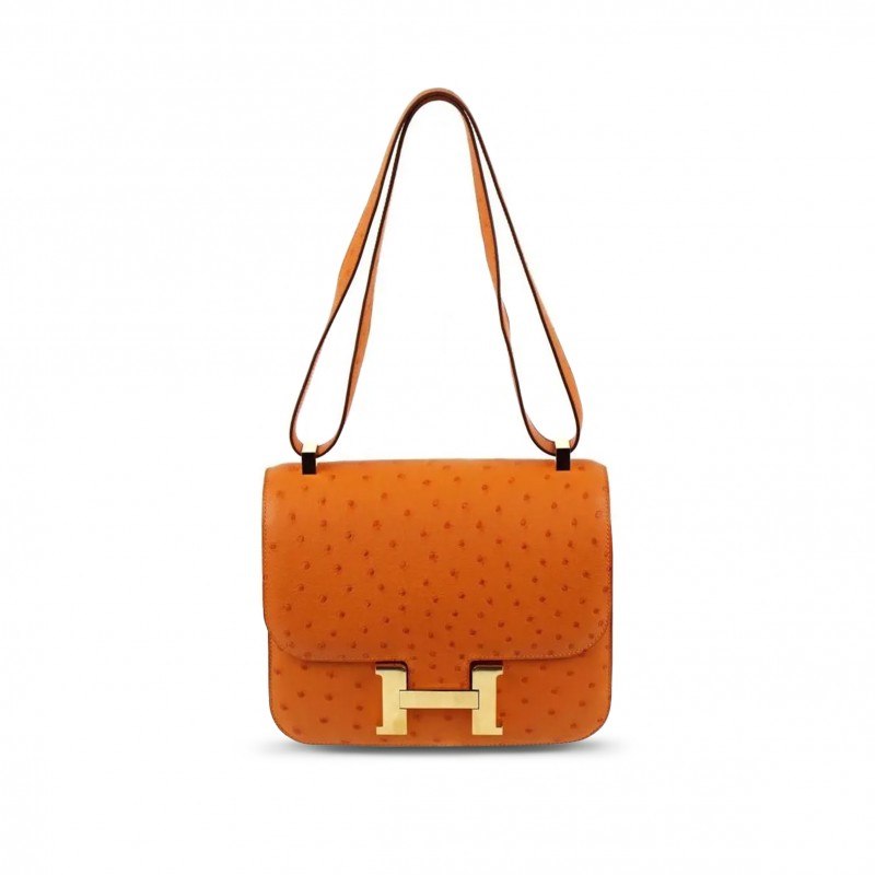 HERMES MASTER CONSTANCE 18 TANGERINE H083987CC5K(19*15*4cm)