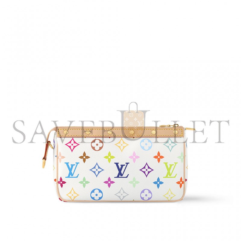 LOUIS VUITTON MURAKAMI LV X TM POCHETTE ACCESSOIRES M13404 (22*13*4cm) LOUIS VUITTON MURAKAMI LV X TM POCHETTE ACCESSOIRES M13404 (22*13*4cm)