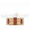 HERMÈS MASTER MINI PICNIC KELLY 20 FAUVE BARENIA PALLADIUM HARDWARE (20*14*8cm)