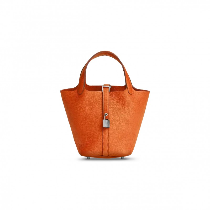 HERMES PICOTIN LOCK 18 TAURILLON CLEMENCE H056289CC93 (18*18*13cm)