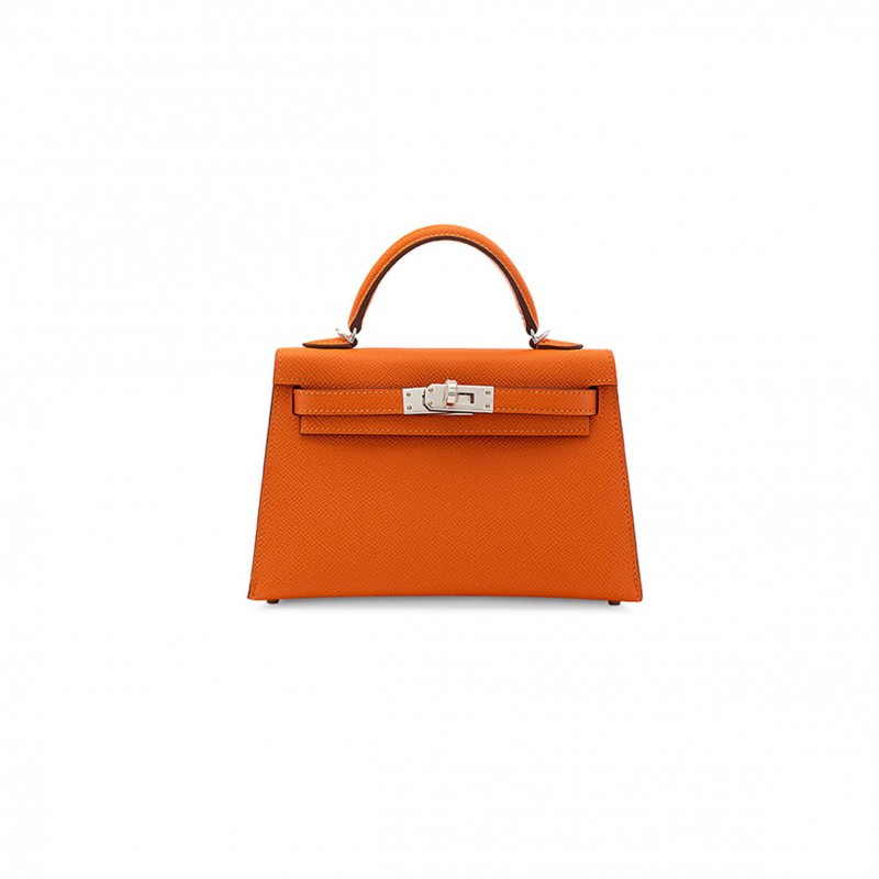 HERMÈS MASTER MINI KELLY II WITH PALLADIUM HARDWARE (19*12*5.5cm) 