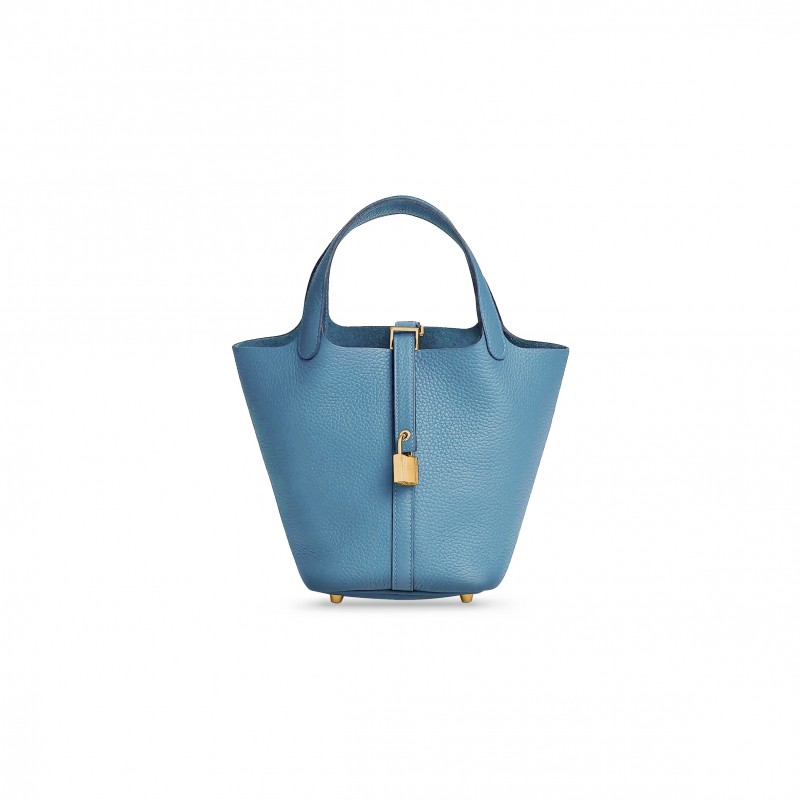 HERMES PICOTIN LOCK 18 TAURILLON CLEMENCE H056289CC75 (18*18*13cm)