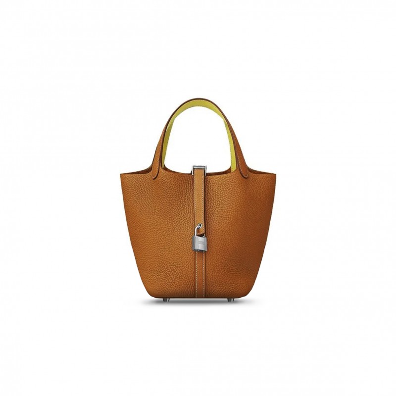 HERMES MASTER PICOTIN LOCK 18 TAURILLON CLEMENCE H069560CBAC (18*18*13cm)
