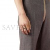 GUCCI RING WITH DOUBLE G IN SILVER 551899J84000811 GUCCI RING WITH DOUBLE G IN SILVER 551899J84000811
