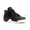 NIKE JORDAN 4 RETRO PONY HAIR BLACK 819139-010