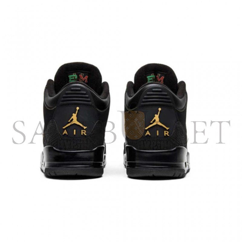 NIKE JORDAN 3 RETRO BLACK HISTORY MONTH 455657-001