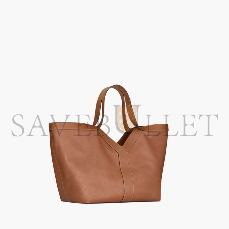 YSL Y TOTE IN LEATHER 817602AAEC36359 (38*33*16cm)