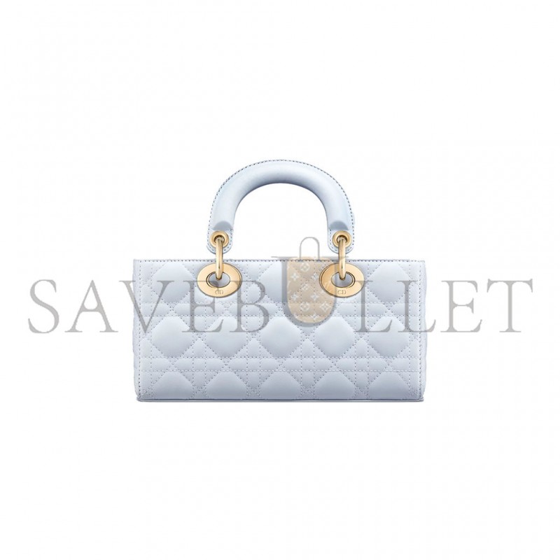 DIOR BOLSA LADY D-JOY PEQUENA M0613ONGE_M26Z  (22*11*6cm)