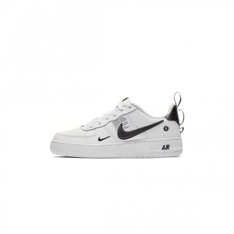 NIKE AIR FORCE 1 LOW UTILITY WHITE BLACK AR1708-100