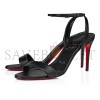 CHRISTIAN LOUBOUTIN LOUBIGIRL 85 MM STRAPPY SANDALS-NAPPA LEATHER-BLACK-WOMEN 1240025B439 CHRISTIAN LOUBOUTIN LOUBIGIRL 85 MM STRAPPY SANDALS-NAPPA LEATHER-BLACK-WOMEN 1240025B439
