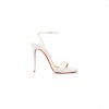 CHRISTIAN LOUBOUTIN LOUBI QUEEN 120 MM SANDALS-NAPPA LEATHER-BIANCO 1191582W222