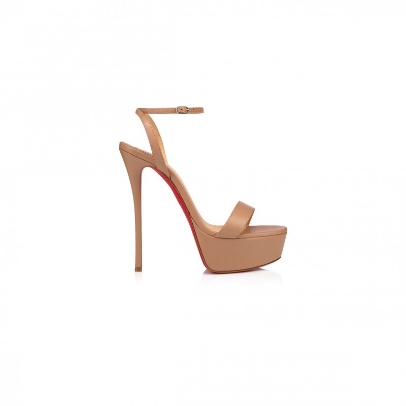 CHRISTIAN LOUBOUTIN LOUBI QUEEN ALTA 150 MM STRAPPY SANDALS-NAPPA LEATHER-BLUSH-WOMEN 3211198PK1A CHRISTIAN LOUBOUTIN LOUBI QUEEN ALTA 150 MM STRAPPY SANDALS-NAPPA LEATHER-BLUSH-WOMEN 3211198PK1A