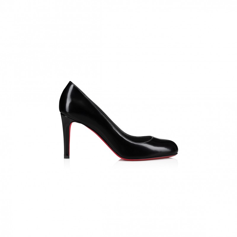 CHRISTIAN LOUBOUTIN PUMPPIE 85 MM PUMPS-CALF LEATHER-BLACK-WOMEN 3230631B439 CHRISTIAN LOUBOUTIN PUMPPIE 85 MM PUMPS-CALF LEATHER-BLACK-WOMEN 3230631B439