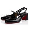 CHRISTIAN LOUBOUTIN JANISPIKES 55 MM MARY JANES-PATENT LEATHER-BLACK-WOMEN 1250705B439 CHRISTIAN LOUBOUTIN JANISPIKES 55 MM MARY JANES-PATENT LEATHER-BLACK-WOMEN 1250705B439