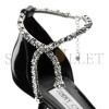 JIMMY CHOO STEVIE 50 BLACK PATENT LEATHER PUMPS STEVIE50PAT