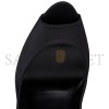 CHRISTIAN LOUBOUTIN LADY PEEP SUOLA STRASS 150 MM PUMPS-CREPE SATIN-BLACK-WOMEN 1250537B439 CHRISTIAN LOUBOUTIN LADY PEEP SUOLA STRASS 150 MM PUMPS-CREPE SATIN-BLACK-WOMEN 1250537B439